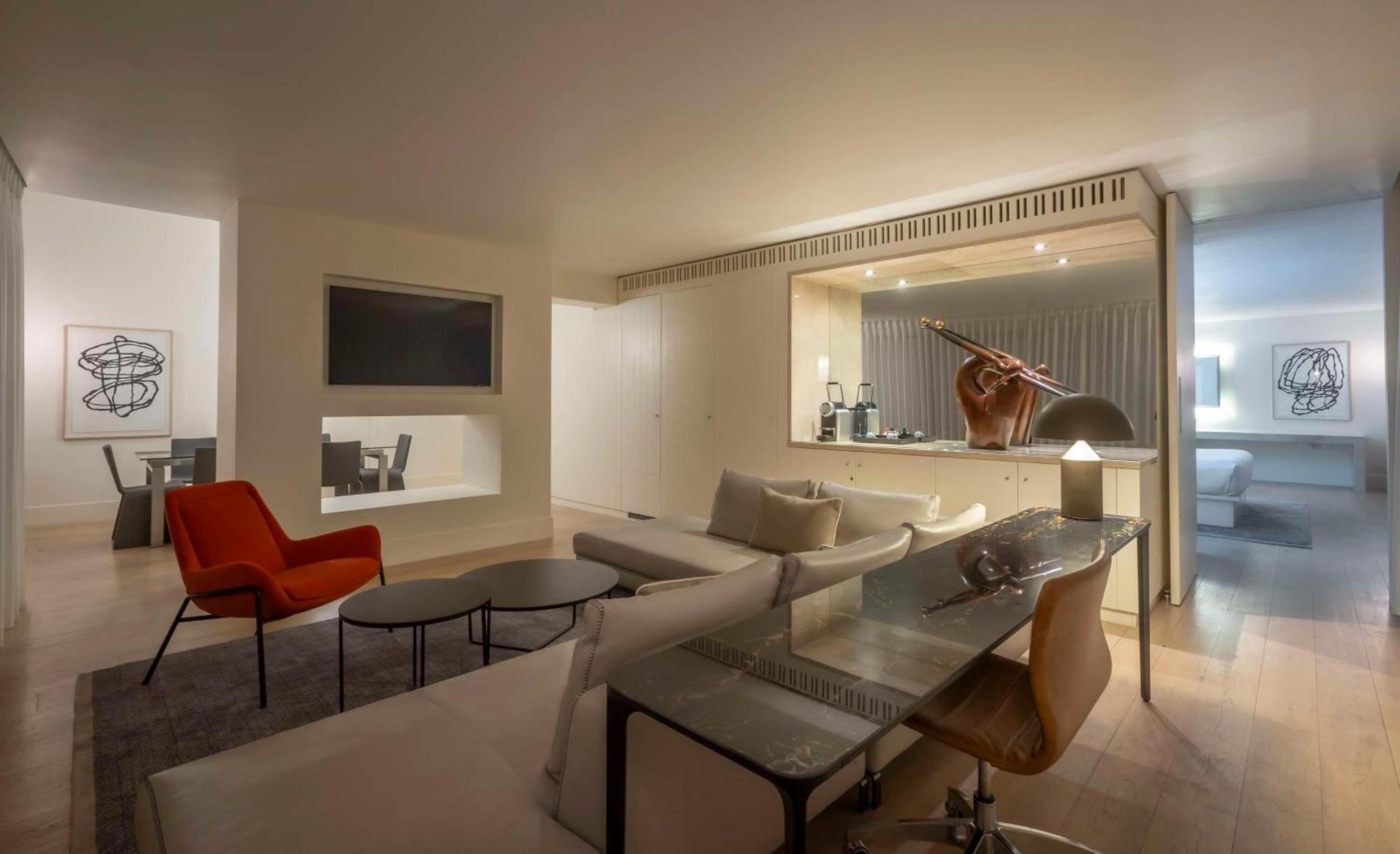 ذا موريسون دبلن - أحد فنادق دبل تري باي هيلتون المظهر الخارجي الصورة A suite at the hotel